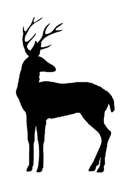 Free Printable Deer Stencils And Templates Deer Stencil Fish Stencil