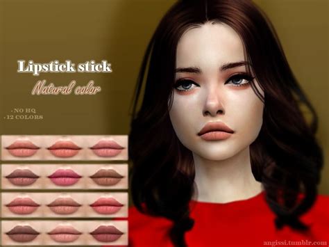 Base Game Found In Tsr Category Sims 4 Female Lipstick The Sims Sims