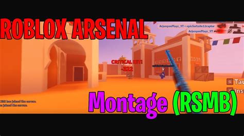 Roblox Arsenal Montage Rsmb Youtube
