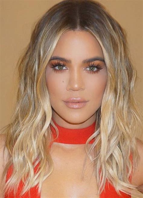 Khloe Kardashians Blonde Hair — What To Ask For In Salon Summer Shade