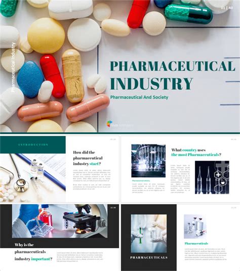 Pharmacy And Pharmacist Powerpoint Deck Design