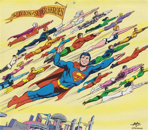 legion of super heroes comic art community gallery of comic art