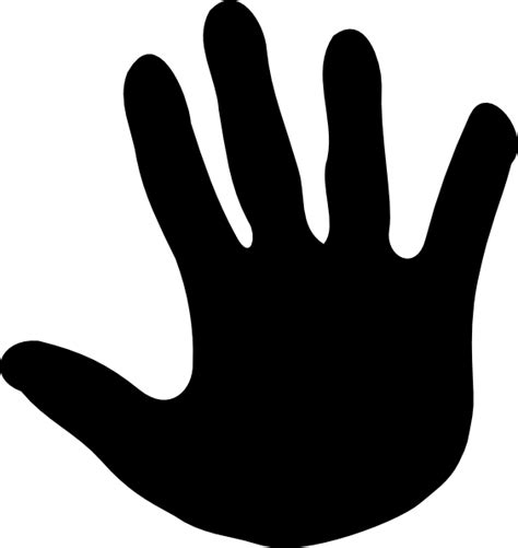 Free Black And White Hand Print Download Free Black And White Hand