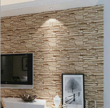 tijolo moderno pvc papel de parede  sala de estar
