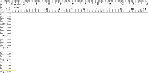 Blank Ruler Templates Printable Shelter Printable Ruler Actual Size