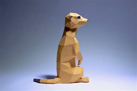 You Can Make Your Own Meerkat Models Diy Paper Craft Projects To Create