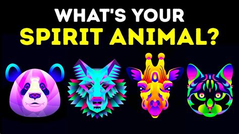 Whats Your True Spirit Animal Personality Test Youtube