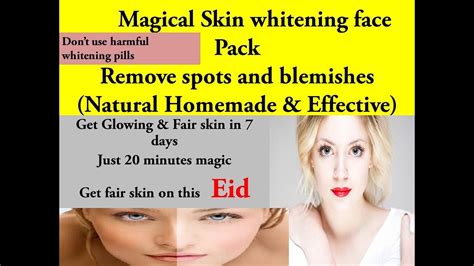 Skin Whitening Mask Skin Lightening How To Get Fair Skin