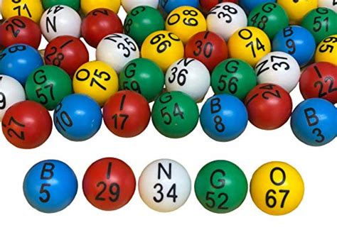 Mr Chips Easy Read 78 Bingo Balls With Fade And Scratch Resistant