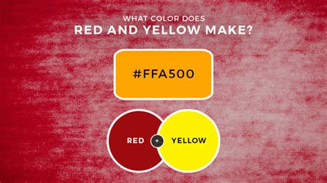 What Color Does Red and Yellow Make - Marketing Access Pass