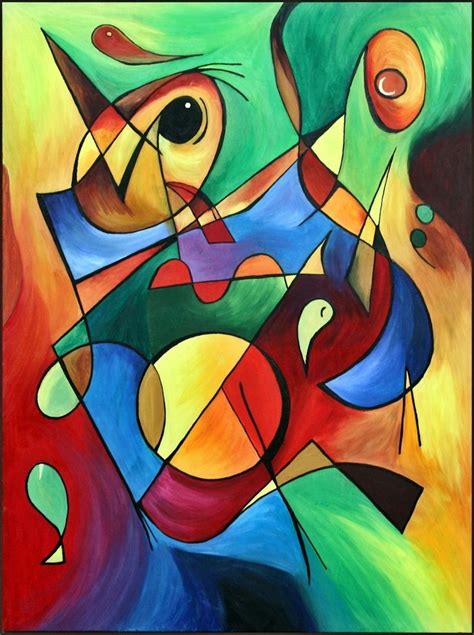Kandinsky Wie Kandinsky Ã L 60 X 80 Cm Modern Art Paintings