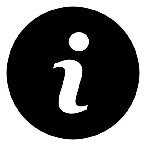 Info logo in een cirkel Iconen | Gratis Download