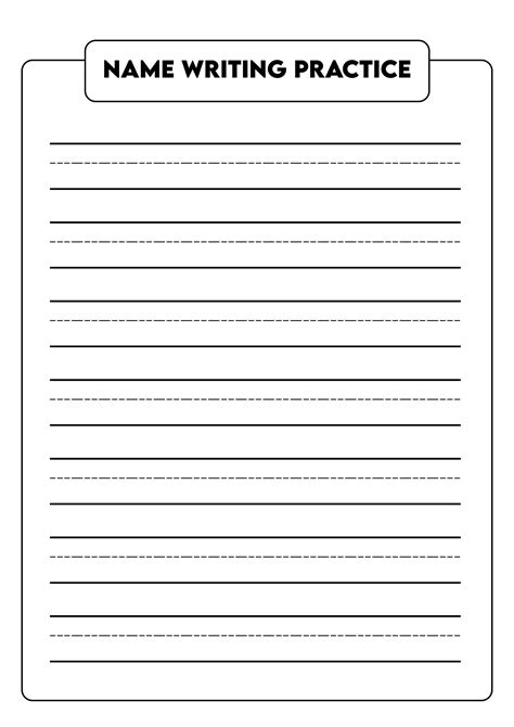 free name handwriting worksheets for kindergarten printable kindergarten worksheets