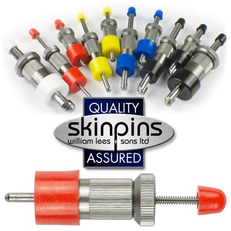 Skinpins Fasteners Manually Operated Skinpins Wm Lees And Sons Ltd