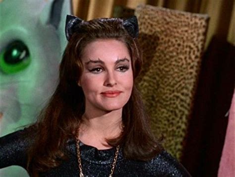 julie newmar as the catwoman in the adam west series of ‘batman 1966 1968 julie newmar