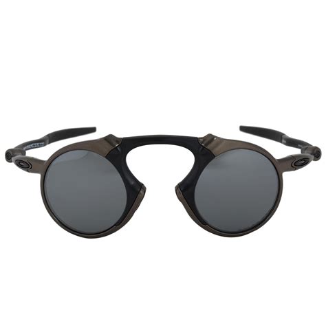 Oakley Madman Round Sunglasses 0oo6019 601902 41 Pol Black And Bronze Frame Polarized Black