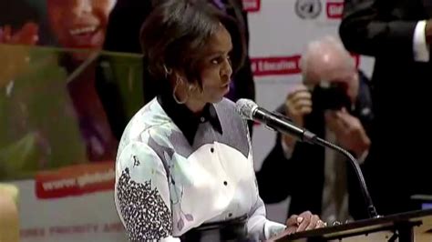 Michelle Obama Delivers Keynote Address At Un Education Event The