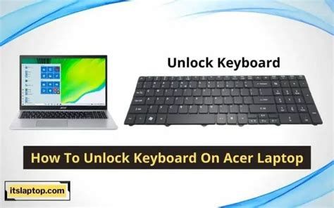 How To Unlock Keyboard On Acer Laptop Unlock Acer Keyboard Easily