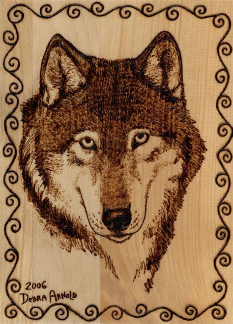 Portable Download Wood Carving Patterns Wolf