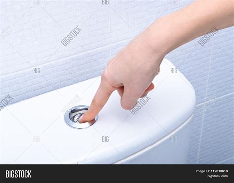 Finger Pushing Button Image And Photo Free Trial Bigstock