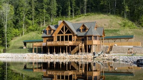 Lake cottage floor plans lake house floor plans lake from lake home floor plans the sunset. Log Lake Home House Plans Lake Log Cabin Homes, log lodge ...