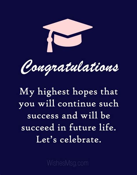 Congratulations Graduation Wishes
