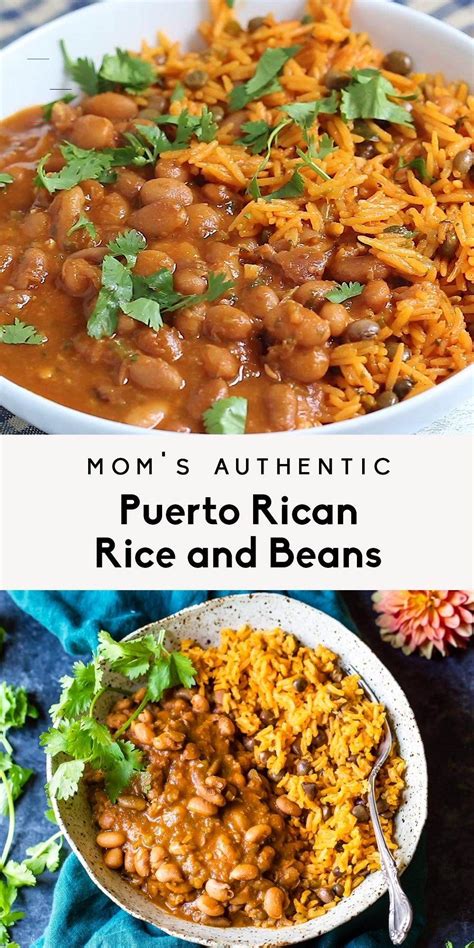 Authentic homemade puerto rican rice and beans made from scratch! Mom's Authentic Puerto Rican Rice and Beans - # ...