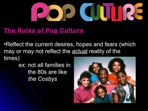 Pop Culture And The Media Ppt