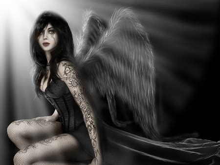 Sad Angel Fantasy Abstract Background Wallpapers On Desktop Nexus Image