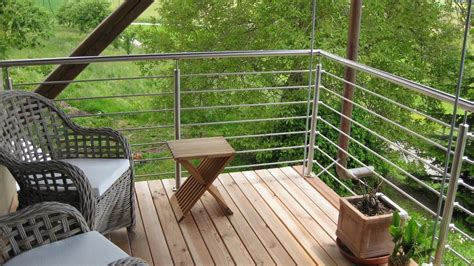 How much do cable railings cost? Outdoor Deck Balustrade Stainless Steel Cable Railing Systems