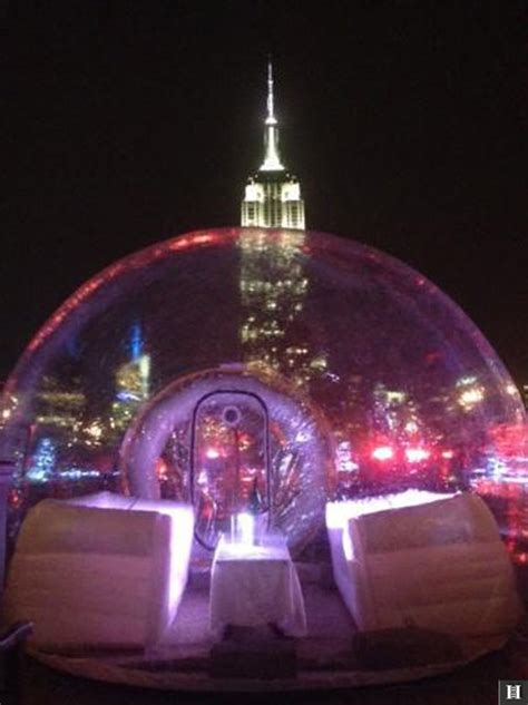 Nyc Must Do A Rooftop Igloo Bar New York City The Halstead Blog