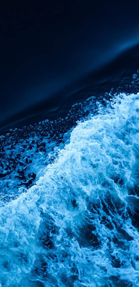 Ocean Blue Ice Oceans Water Wave Hd Phone Wallpaper Peakpx