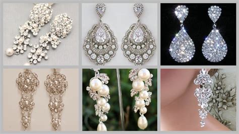 Gorgeous Bridal Wedding Diamond Earrings Collection Youtube