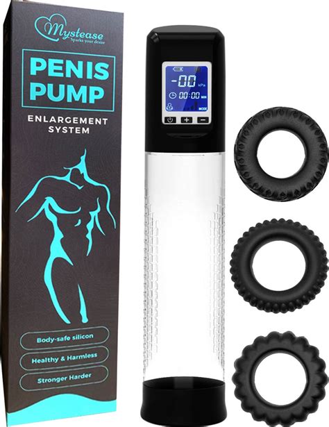 Mystease Sex Toys Voor Mannen Penispomp Masturbators Elektrisch Met Penisring Bol