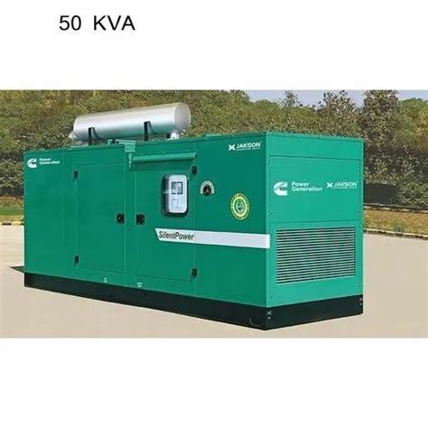 three phase 50 kva cummins generator set at rs 360000 unit in mumbai id 22641020497