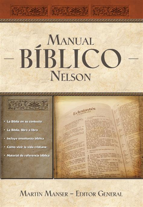 Manual Biblico Nelson Tu Guia Completa De La Biblia By Librería