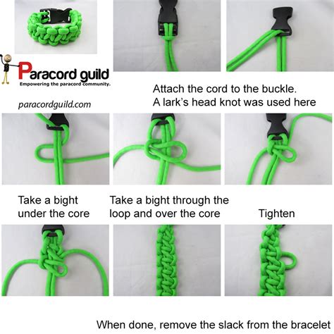There are many different kinds of knots you can tie with paracord. PARACORD BRACELET INSTRUCTIONS - Espar Denen