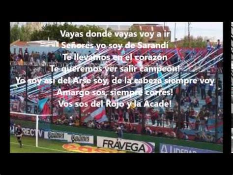 Arsenal de sarandí is a team from argentina. Arsenal de Sarandí - Señores yo soy de Sarandi - YouTube