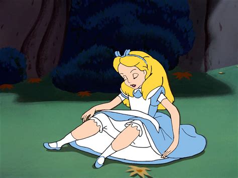 Princess Cinderella As Alice Getting Up By Homersimpson1983 On Deviantart