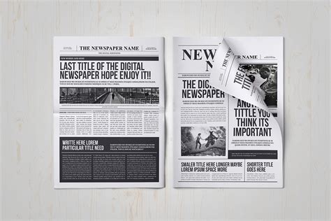 Classy Newspaper Indesign Template On Behance