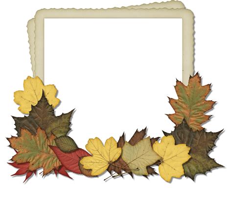 Freebie Cu Fall Leaves Frame Hg Designs