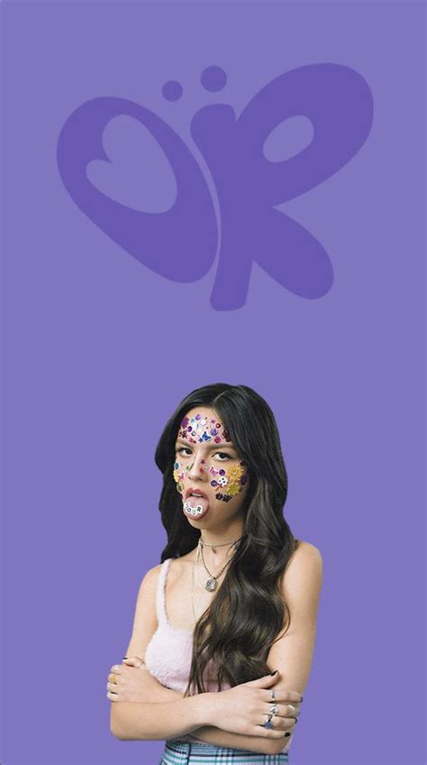 Olivia Rodrigo Sour “or” Wallpaper Album Covers Purple Aesthetic