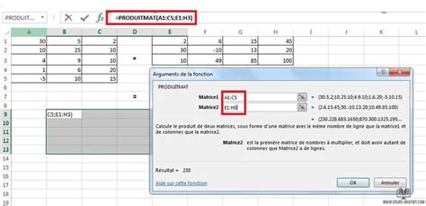 Tutoriel Excel Formules Matricielles Tutoriel Excel