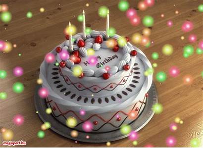 Cake Birthday Happy Cakes Megaport Ecard Animated