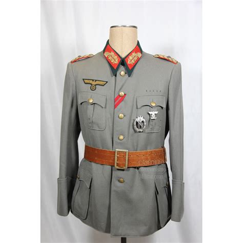 Uniform Of A Major General Of The German Armyotto Shunemann