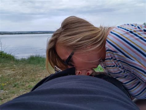 Exhib And Public Blowjob By The Lake 9 Pics Xhamster