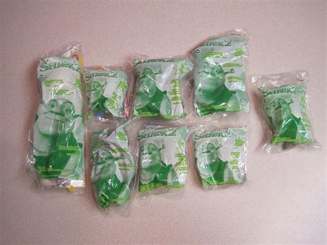 Burger King 2004 Shrek 2 Complete Set Of 8 Mint In Package