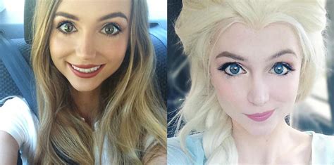 25 Year Old Woman Has Spent 14000 To Look Like Disney Princesses