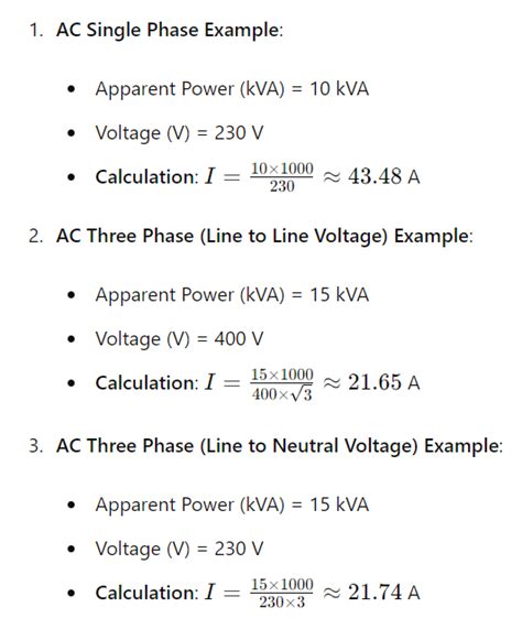 Kilovolt Amperes Kva To Ampere A Calculator Electrician Philippines