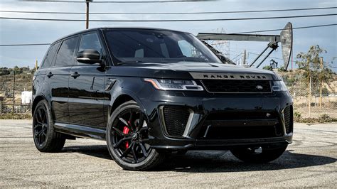 Select colors, packages and other vehicle options to get the msrp, book value and invoice price for the 2020 range rover sport svr 4dr 4x4. 2018 Range Rover Sport SVR Review: This 575-HP Solid Wall ...